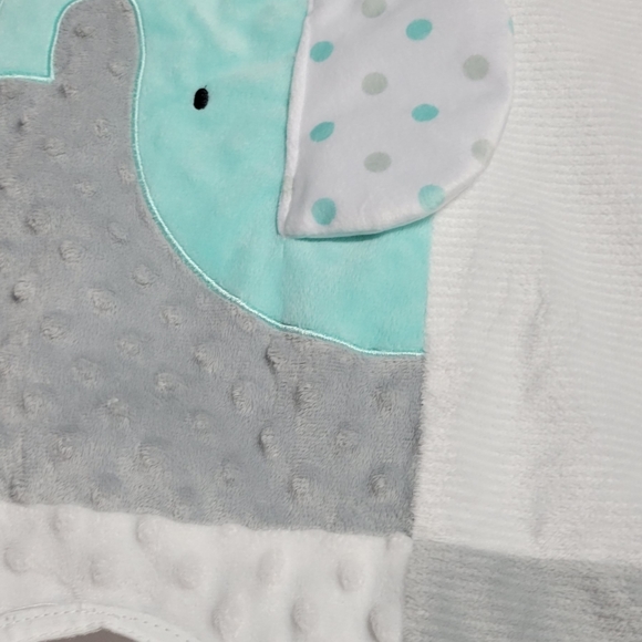 Quilted Activity Baby Blanket Activity Playmat - Picture 5 of 8